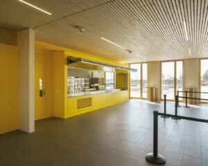 Interior design with Floor and Flooring.